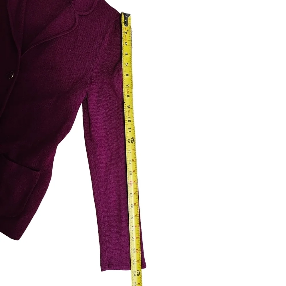 Talbots Merino Wool Cardigan, Medium - Picture 9 of 11